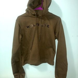Juniors Cropped Hoodie